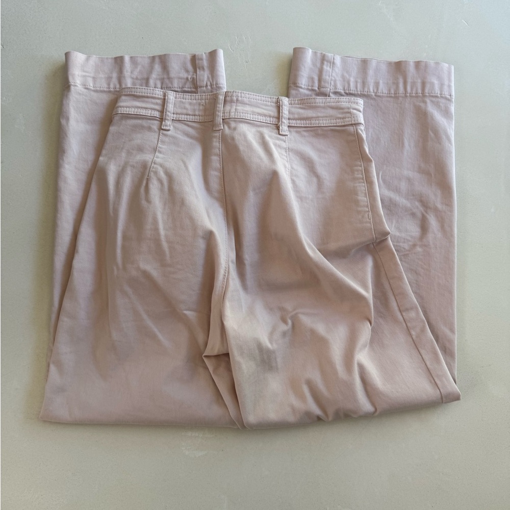 Marine Layer Wide Leg Pants in Dusty Pink - Picture 6 of 6